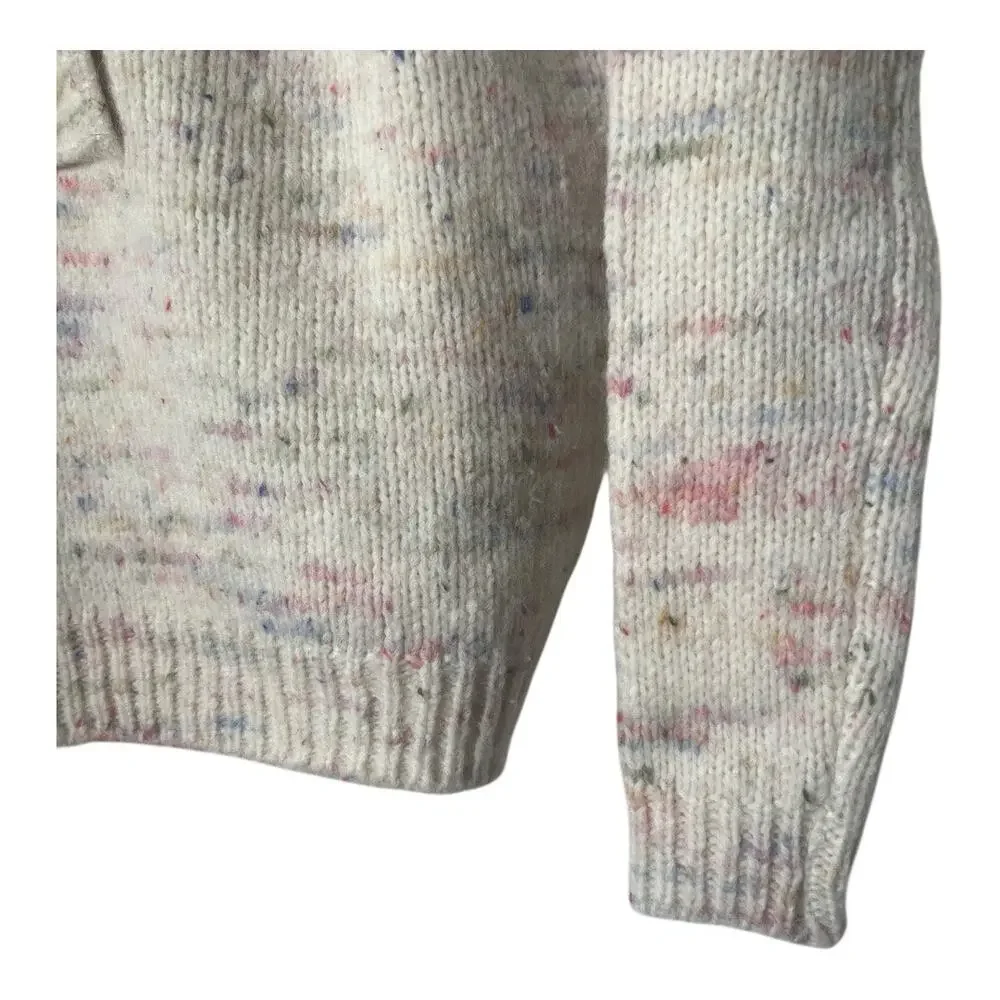 La Maille Sezane Luc Pullover Sweater Ercu Multi Colored Jumper Size XXS - Picture 5 of 12